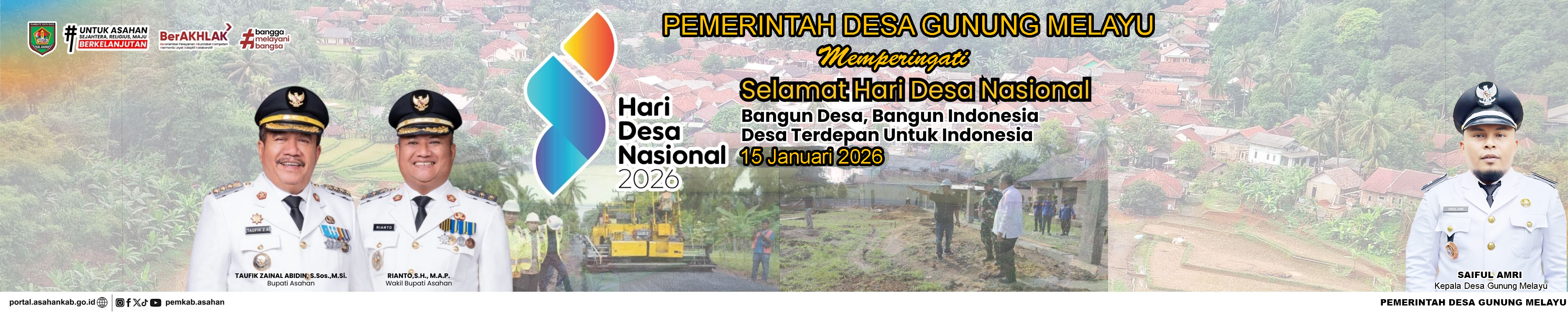 Pemerintah Desa Gunung Melayu Peringati Hari Desa Nasional 2026